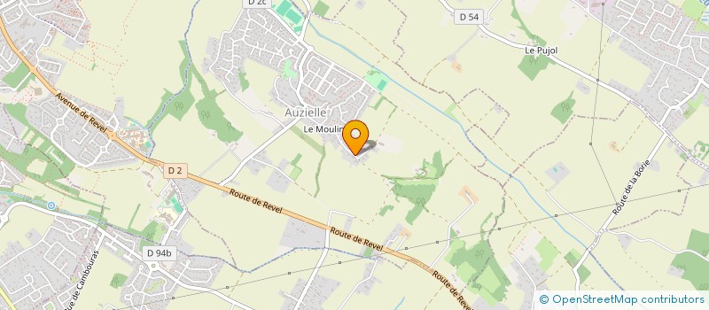 localisation de l'entreprise MONSIEUR OLIVIER BONNEFOUS  AUZIELLE