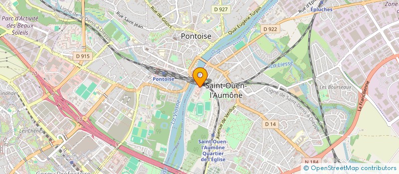 localisation de l'entreprise MONSIEUR OLIVIER BONNET à SAINT-OUEN-L'AUMONE