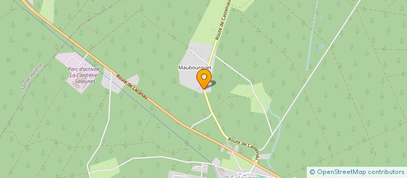 localisation de l'entreprise MONSIEUR OLIVIER BONNET  SALAUNES