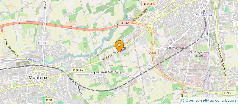 localisation de l'entreprise MONSIEUR OLIVIER BORDE  MONTEUX