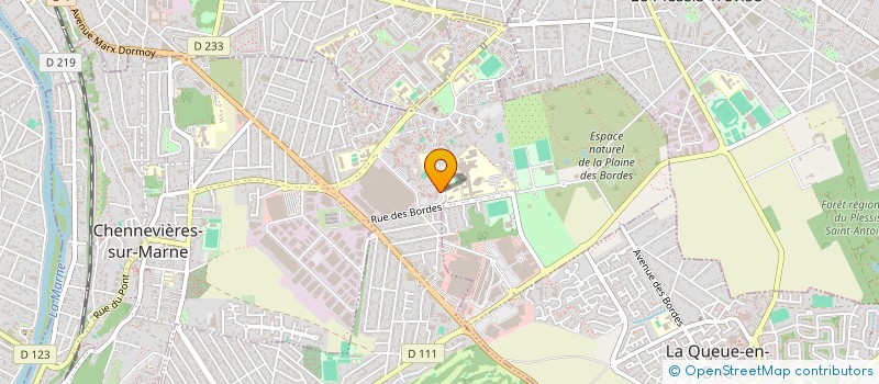 localisation de l'entreprise MONSIEUR OLIVIER BOTRALAHY  CHENNEVIERES-SUR-MARNE