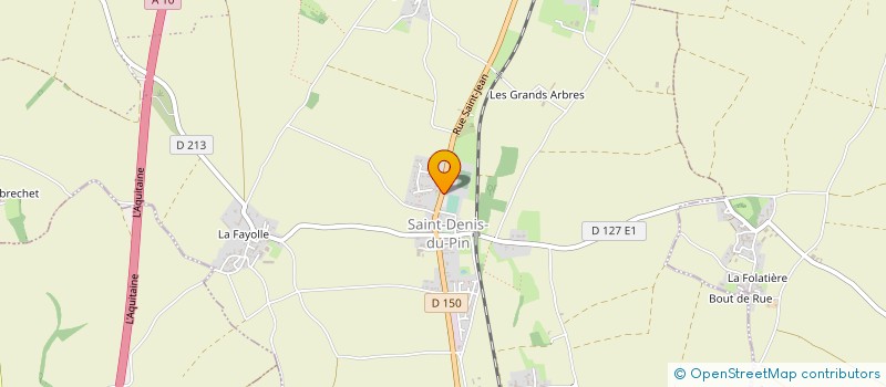 localisation de l'entreprise MONSIEUR OLIVIER BOUCARD  ESSOUVERT