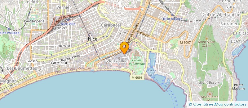 localisation de l'entreprise MONSIEUR OLIVIER BOUCHARA à NICE