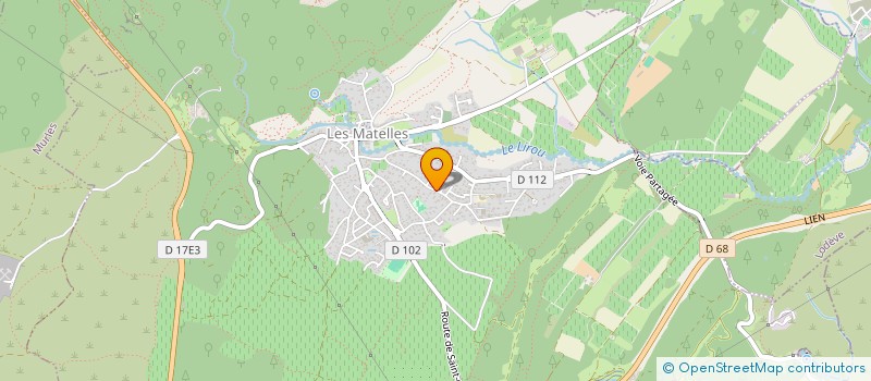 localisation de l'entreprise MONSIEUR OLIVIER BOUCHEVREAU  LES MATELLES