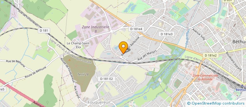 localisation de l'entreprise MONSIEUR OLIVIER BOUCHEZ  ANNEZIN