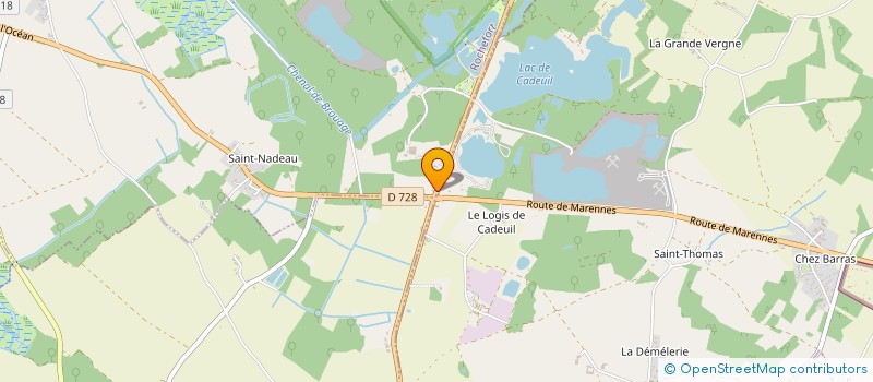 localisation de l'entreprise MONSIEUR OLIVIER BOUDET  SAINTE-GEMME