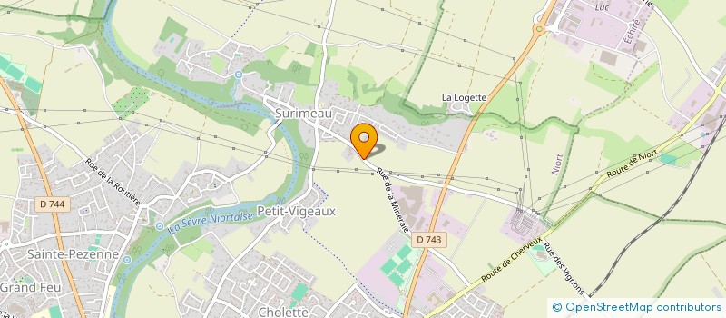 localisation de l'entreprise MONSIEUR OLIVIER BOUDREAULT à NIORT