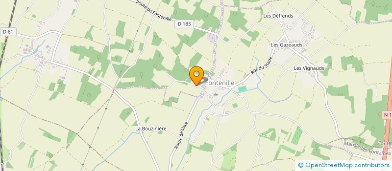 localisation de l'entreprise MONSIEUR OLIVIER BOUET à JUILLE