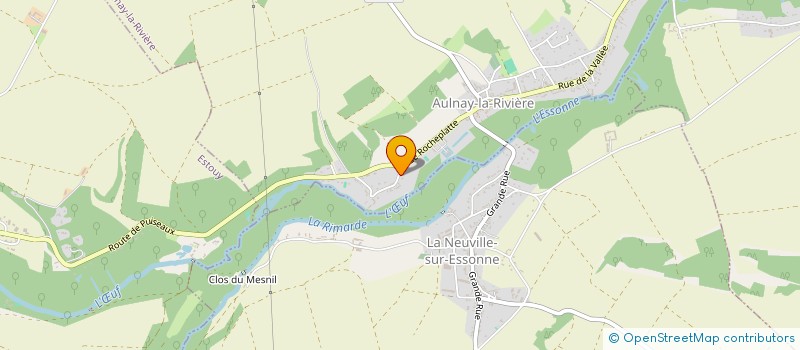 localisation de l'entreprise MONSIEUR OLIVIER BOUFFARE  AULNAY-LA-RIVIERE