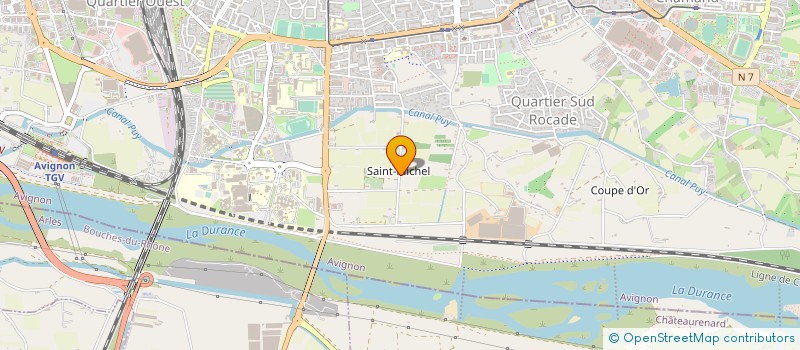 localisation de l'entreprise MONSIEUR OLIVIER BOUGE  AVIGNON