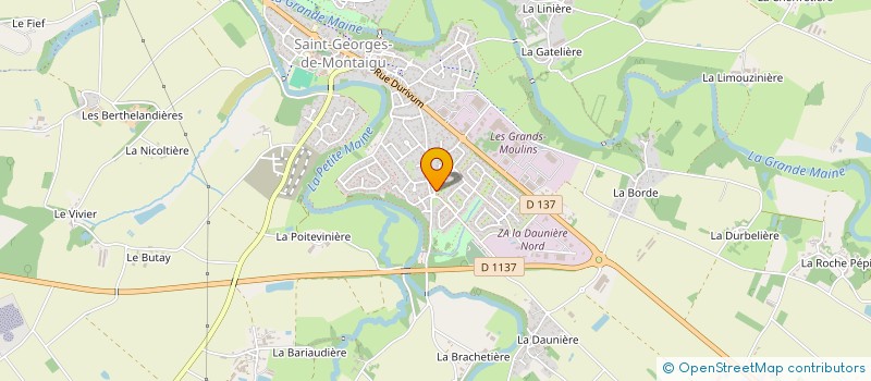 localisation de l'entreprise MONSIEUR OLIVIER BOUHIER à MONTAIGU-VENDEE