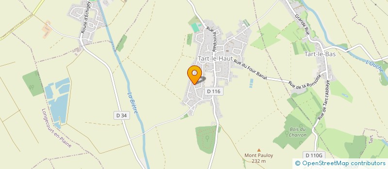 localisation de l'entreprise MONSIEUR OLIVIER BOUIGES  TART