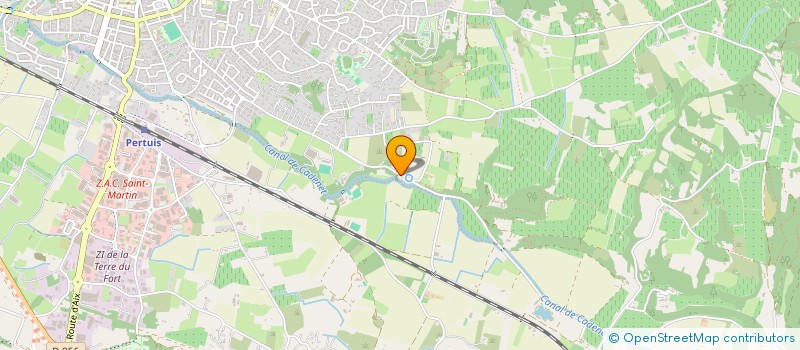 localisation de l'entreprise MONSIEUR OLIVIER BOUILLET  PERTUIS