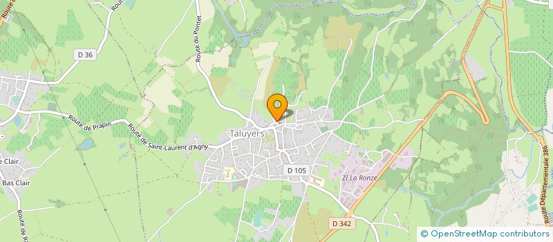 localisation de l'entreprise MONSIEUR OLIVIER BOULE  TALUYERS