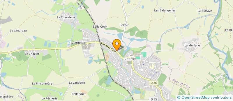 localisation de l'entreprise MONSIEUR OLIVIER BOULIOL  NESMY