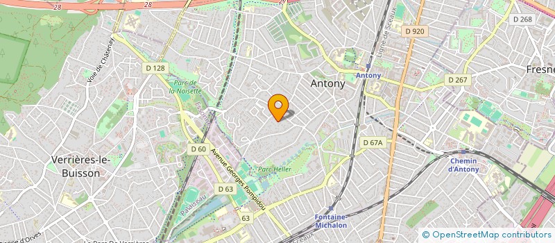 localisation de l'entreprise MONSIEUR OLIVIER BOULOT à ANTONY