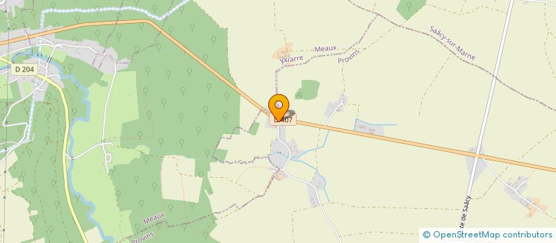 localisation de l'entreprise MONSIEUR OLIVIER BOUQUET  SAINT-CYR-SUR-MORIN