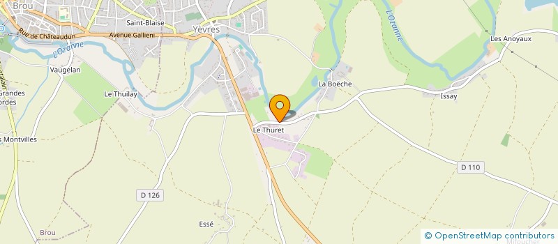 localisation de l'entreprise MONSIEUR OLIVIER BOURCIER à YEVRES