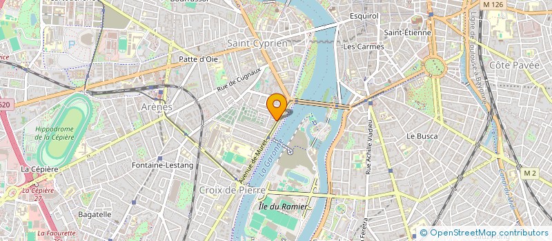localisation de l'entreprise MONSIEUR OLIVIER BOURDE à TOULOUSE