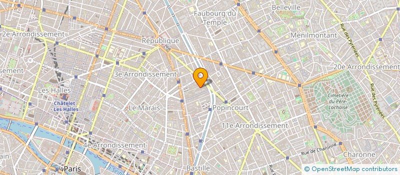 localisation de l'entreprise MONSIEUR OLIVIER BOURGIS  PARIS