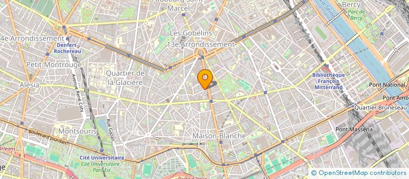 localisation de l'entreprise MONSIEUR OLIVIER BOURGOIN à CLICHY