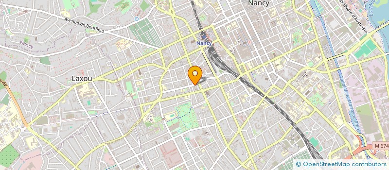 localisation de l'entreprise MONSIEUR OLIVIER BOURGOIS  NANCY