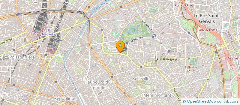 localisation de l'entreprise MONSIEUR OLIVIER BOURRIGAN  PARIS