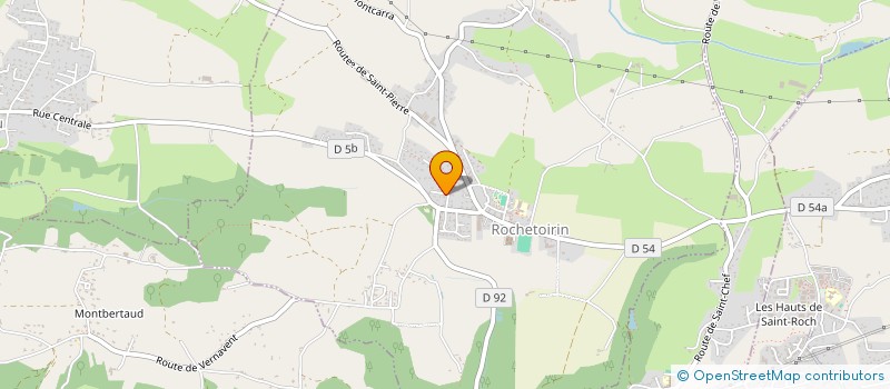 localisation de l'entreprise MONSIEUR OLIVIER BOURRIN  ROCHETOIRIN