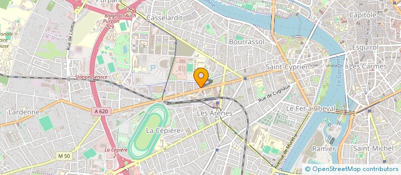localisation de l'entreprise MONSIEUR OLIVIER BOUSQUET à TOULOUSE