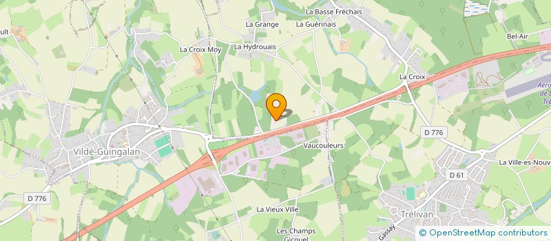 localisation de l'entreprise MONSIEUR OLIVIER BOUTET  TRELIVAN