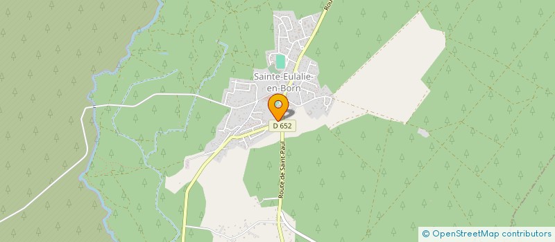 localisation de l'entreprise MONSIEUR OLIVIER BOUTILLET  SAINTE-EULALIE-EN-BORN