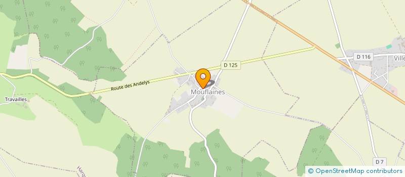 localisation de l'entreprise MONSIEUR OLIVIER BOUTON  VEXIN-SUR-EPTE