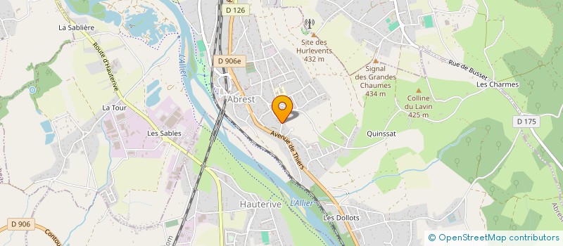 localisation de l'entreprise MONSIEUR OLIVIER BOUTONNET  ABREST