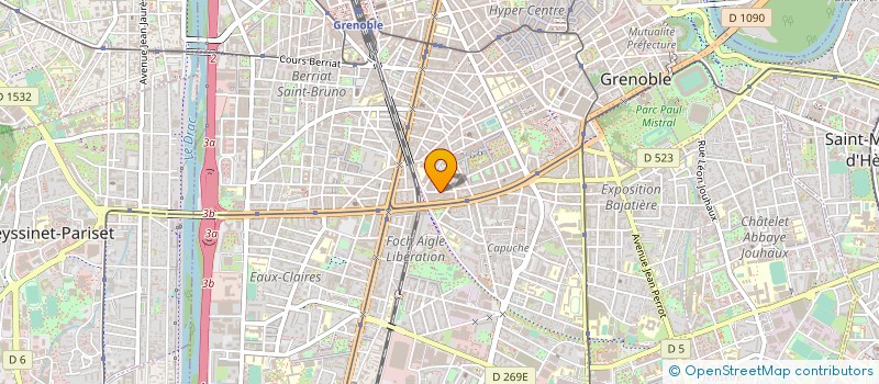 localisation de l'entreprise MONSIEUR OLIVIER BOUTRY à GRENOBLE