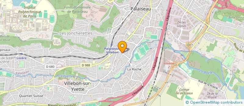 localisation de l'entreprise MONSIEUR OLIVIER BOUVARD  PALAISEAU