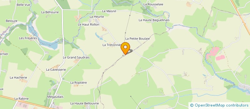 localisation de l'entreprise MONSIEUR OLIVIER BOUVIER à SAINT-DENIS-DE-GASTINES