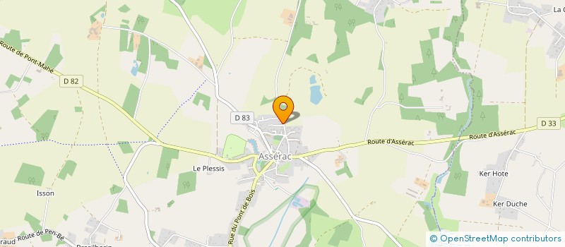 localisation de l'entreprise MONSIEUR OLIVIER BOUYER  ASSERAC