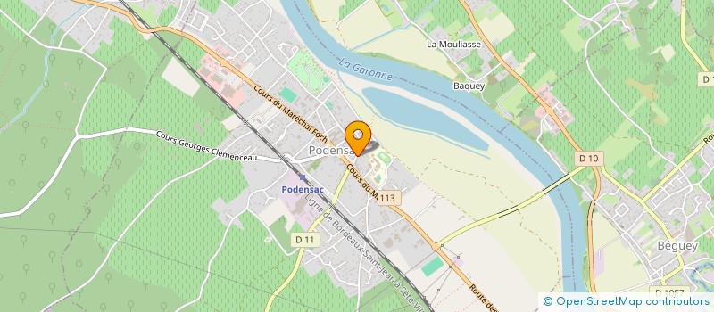 localisation de l'entreprise MONSIEUR OLIVIER BOYER  LA TREMBLADE