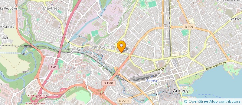 localisation de l'entreprise MONSIEUR OLIVIER BOYER  ANNECY