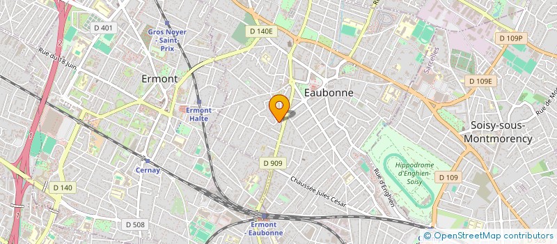 localisation de l'entreprise MONSIEUR OLIVIER BRAKHA à EAUBONNE