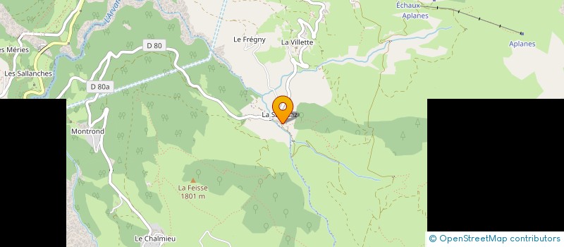 localisation de l'entreprise MONSIEUR OLIVIER BRARD  VILLAREMBERT