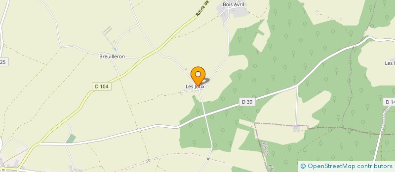 localisation de l'entreprise MONSIEUR OLIVIER BRAS  ETAIS LA SAUVIN