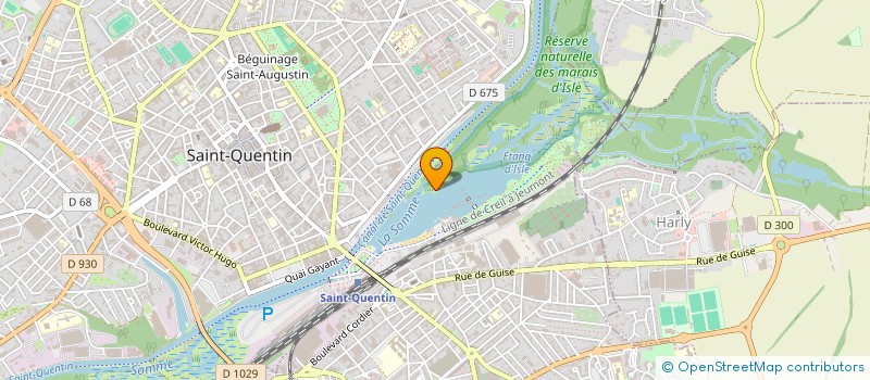 localisation de l'entreprise MONSIEUR OLIVIER BRASSET  HARLY