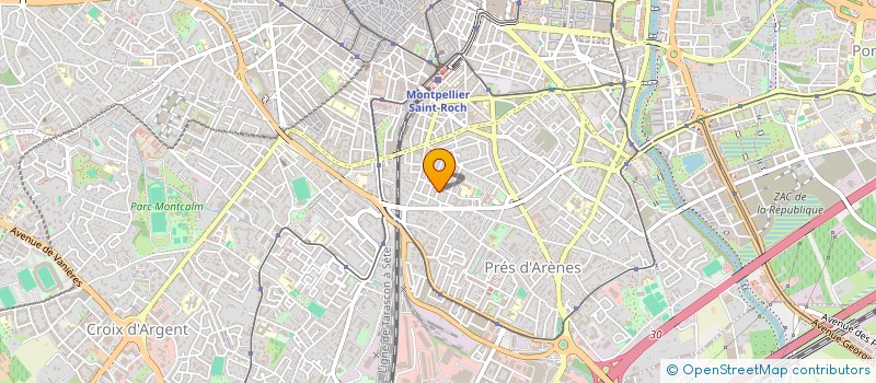 localisation de l'entreprise MONSIEUR OLIVIER BRAUNEISEN à MONTPELLIER