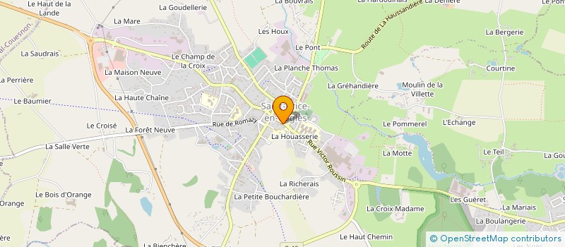 localisation de l'entreprise MONSIEUR OLIVIER BREBEL  MAEN ROCH