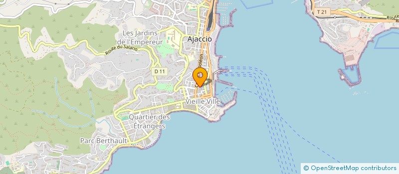 localisation de l'entreprise MONSIEUR OLIVIER BRECHENADE à AJACCIO