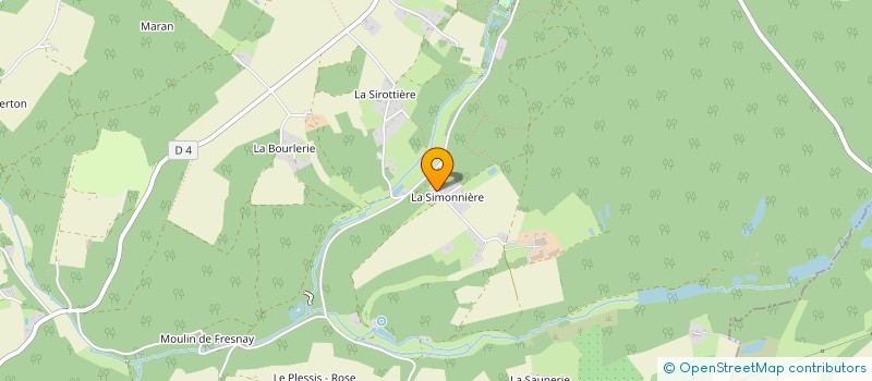 localisation de l'entreprise MONSIEUR OLIVIER BREE  NOUZILLY