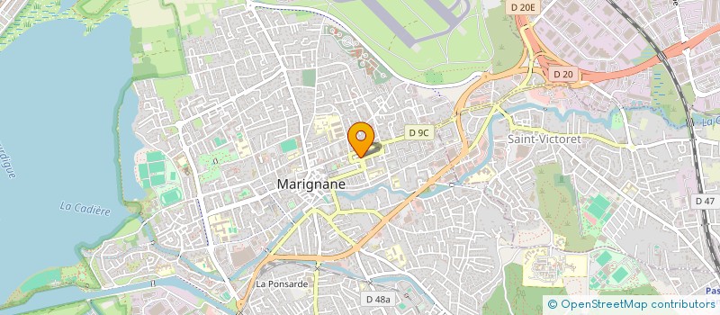 localisation de l'entreprise MONSIEUR OLIVIER BRET  MARIGNANE