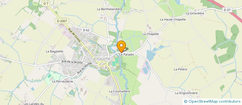 localisation de l'entreprise MONSIEUR OLIVIER BRETIN à SAINTE-FLORENCE