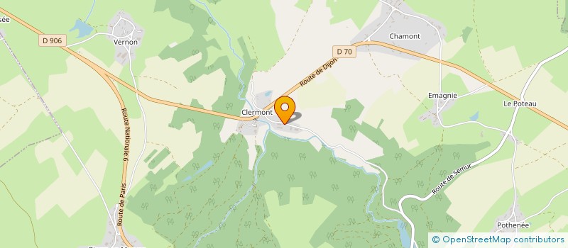 localisation de l'entreprise MONSIEUR OLIVIER BREYSSE  LA ROCHE-EN-BRENIL